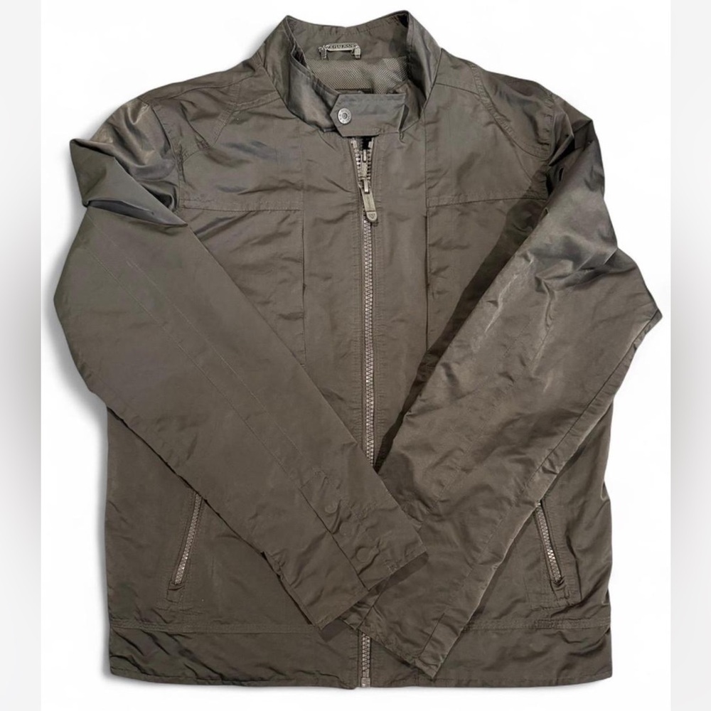 Guess Green Lightweight Shirt Jacket